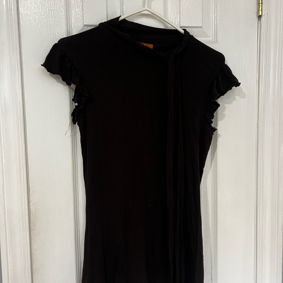 Brown light knit blouse - Picture 7 of 7